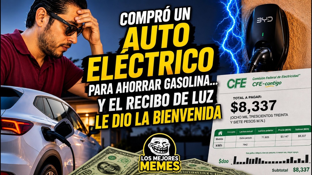 ESTO LE PASÓ por COMPRARSE UN AUTO ELÉCTRICO en MÉXICO... LE DIJERON que IBA a AHORRAR en GASOLINA..