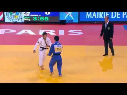 Judo Grand Slam Paris 2013: Final -60kg  TAKATO, Naohisa (JPN) -  JANG, Jin-Min (KOR)