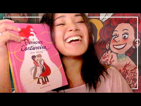 👑 Conto de fadas com protagonista não-binário: O PRÍNCIPE E A COSTUREIRA, de Jen Wang