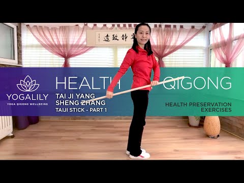 Taiji Stick Qigong - Part 1 | Tai Ji Yang Sheng Zhang | Health Qigong