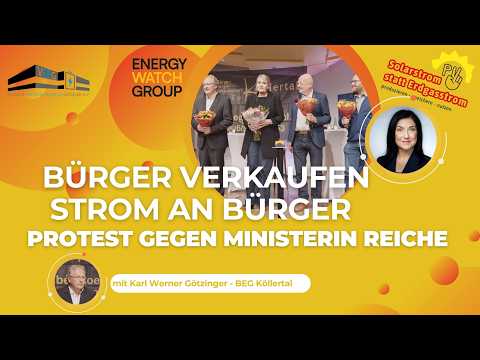 Video Thumbnail: BÜRGER VERKAUFEN STROM AN BÜRGER - DAS ÄNDERT JETZT ALLES