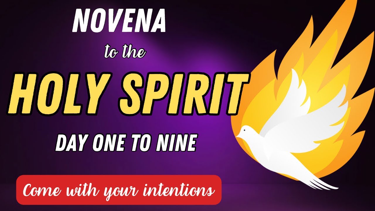 🙏PENTECOST NOVENA TO THE HOLY SPIRIT DAY 1 to 9|| Novena to the Holy Spirit for Pentecost 2025
