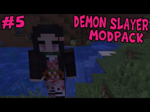 TURN OUR BLADES RED! || Demon Slayer Modpack Episode 5 (Minecraft Demon Slayer Mod)