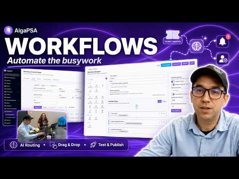 AlgaPSA Workflow Automation Walkthrough