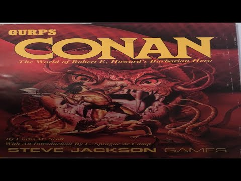GURPS Conan  - Steve Jackson Games - Review