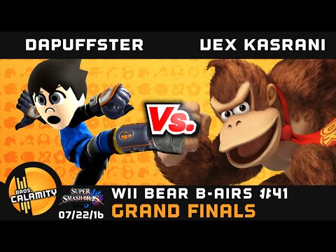 WBB #41   L CT Vex Kasrani DK vs W Dapuffster Mii Brawler   Grand Finals   Smash Wii U
