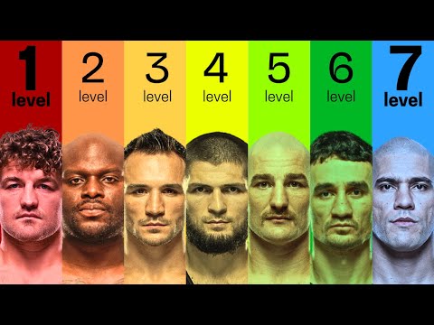 The 7 Levels of MMA Striking