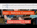 Juno Sabrina Carpenter Bass TAB Cover