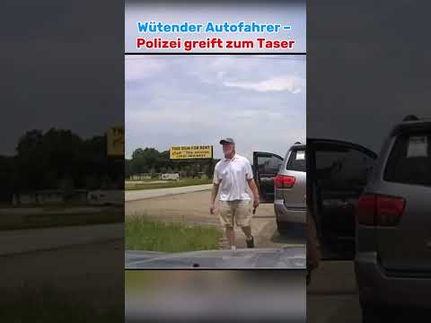 Drama auf der Straße: Polizei benutzt Taser