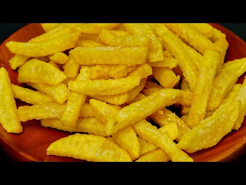 Đây Là Cách Chiên Khoai Tây Cả Ngày Vẫn Giòn Tan, Không Bị ỉu | Bếp Nhà Giang