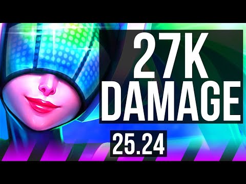 SONA & Miss Fortune vs NAMI & Seraphine (SUP) | 27K damage, Good KDA: 9/2/26 | NA Challenger | 25.24