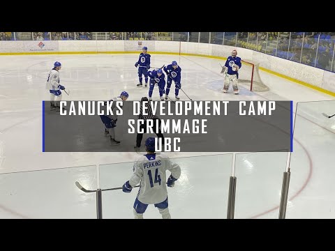 #Canucks Development Camp Scrimmage 2023