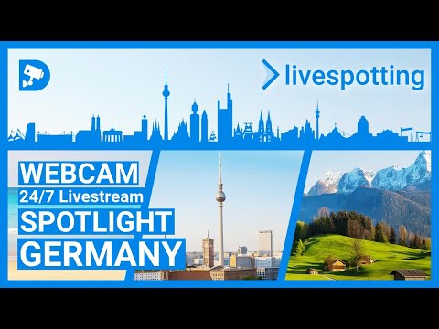 🔴 Spotlight Germany – 24/7 Live Webcams: Städte, Küsten & Natur in HD