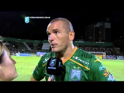 Salmerón:"Fue emocionante".Ferro 1 Instituto 0.Fecha 5.Torneo Primera B Nacional.Fútbol Para Todos