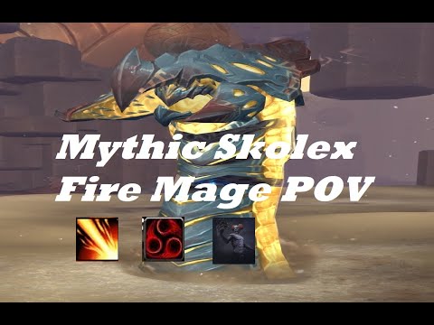 Mythic Skolex - Fire mage POV - Sepulcher of the first ones