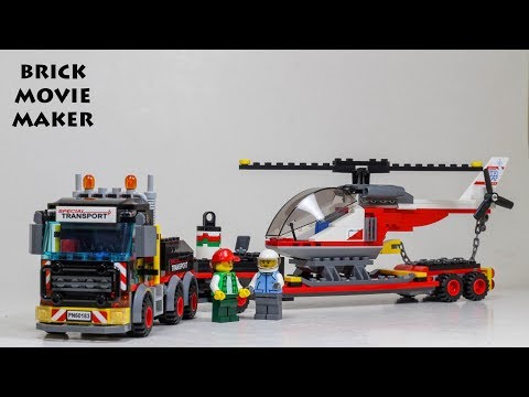 Lego city  60183 Heavy Cargo Transport / Schwerlasttransport speed build