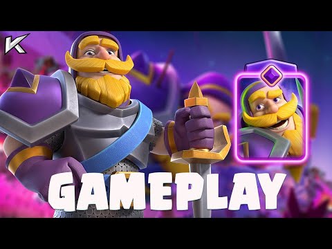 GAMEPLAY NUOVO CAVALIERE EVOLUTO! Clash Royale Ita
