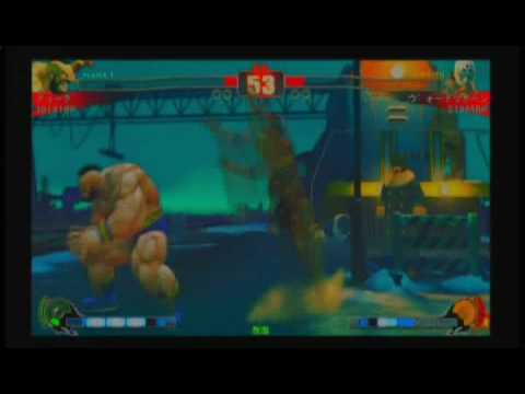 Duke (Zangief) vs. Tetsu (El Fuerte)