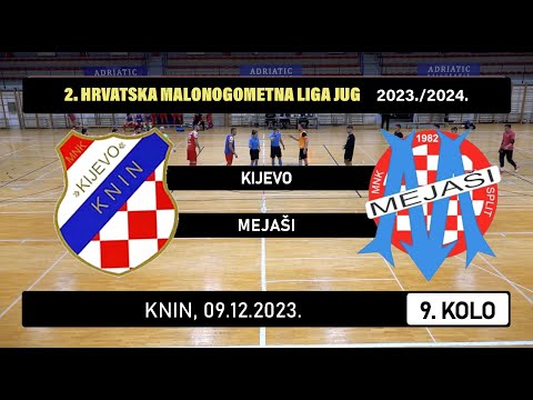2. HMNL Jug: KIJEVO - MEJAŠI  9:2, 09.12.2023.
