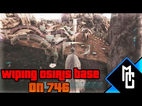 ARK Official server : wiping main osiris base on 746 [ Alliance FRENCHTOUCH ]