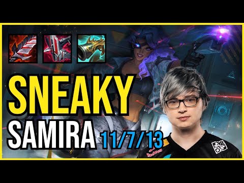 SNEAKY - SAMIRA vs VAYNE ADC - NA Master - Patch 11.3