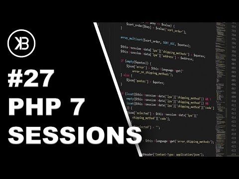 PHP 7 Tutorial 2019 Anfänger | #27 Sessions