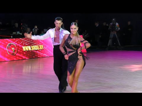 Самба / Мирончик Иван и Борисевич Анастасия / Молодежь 1 La (Open) - Чемпионат Минска (20.05.2023)