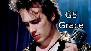 Jeff Buckley's vocal range on Grace (C3-G5) 2½ octaves
