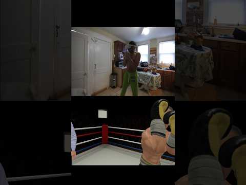 Boxing in Vr be like ????????                     #vr #metaquest2 #boxing #gaming #funny #shorts #fails