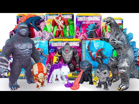 Unboxing Review of Godzilla x Kong The New Empire Toys | Giant Kong and Giant Godzilla
