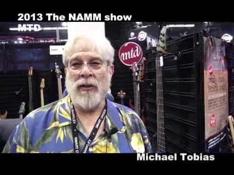 2013 NAMM SHOW　MTD (Michael Tobias Design） BOOTH message from Michael Tobias