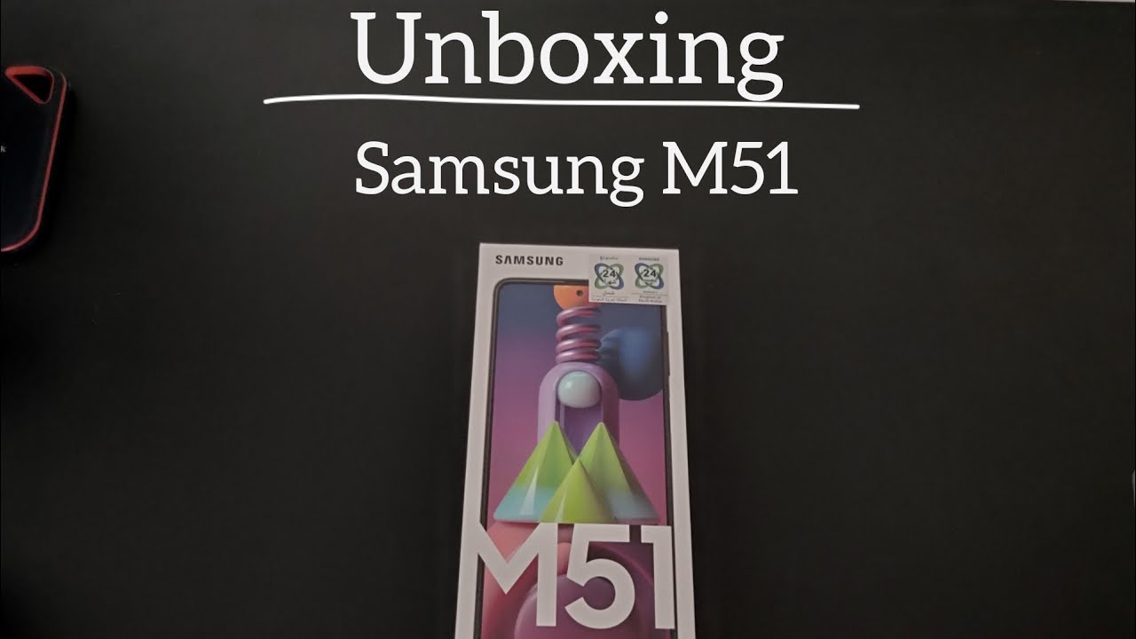 Unboxing : Samsung M51