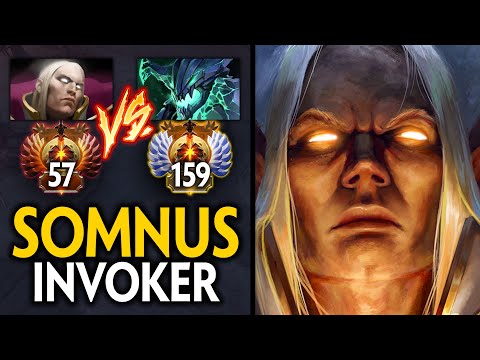 SOMNUS INVOKER IS BACK!! AMAZING GAMEPLAY TO FACE AGAINST OD AT MID | Dota 2 Invoker