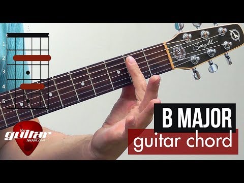 How to play the B major chord | Beginner guitar lesson