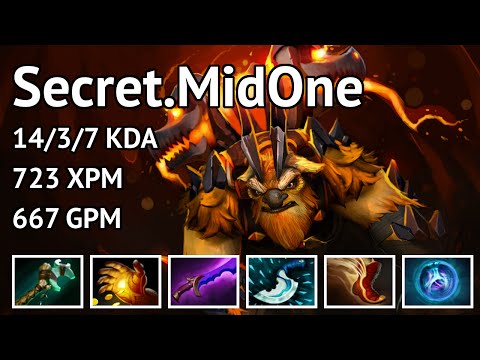 Dota Memories Secret.MidOne - Earthshaker highlights - Game 3297459383 - Dota 2