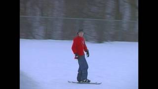 Neal Lyons - Skiboarding 2001 - Crossbar Grind