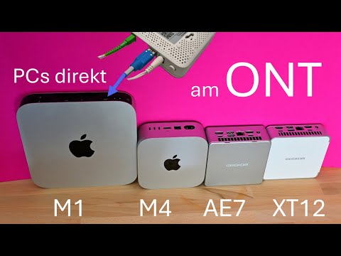 PC direkt am Fiber-ONT statt Fritzbox? PPPoE Setup im Mac Mini. XGS-PON-Glasfaser-Tests bei M-net
