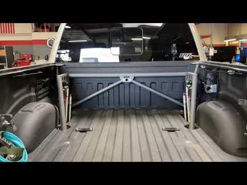 Cambur Racing’s all new Ford Raptor Bed Cage with Fox shocks