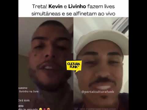 Treta! Mc Kevin e Livinho trocam farpas em live 💣