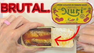 NURI spiced sardine in tomato sauce review.