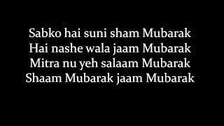 (LYRiCS)Mubarakan Title Song Lyrical Video – BADSHAH , Yash , Juggy D