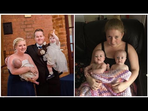 Visste inte att hon var gravid – födde tvillingar