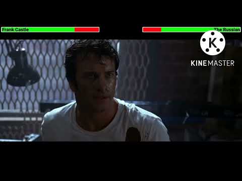 Frank Castle vs. The Russian with healthbars