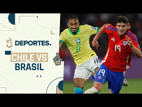 CHILE 1 - 2 BRASIL🏆 Clasificatorias Mundial 2026 ⚽️ GOLES Y RESUMEN