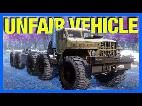 Snowrunner : The Most UNFAIR Vehicle!! (Snowrunner Part 14)