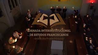 [Momento de oração na Jornada Interinstitucional de Estudos Franciscanos em Santos Dumont MG]