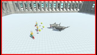 3x CRYPTO BRO VS 2x BOSSES (HALF SIZE)) - ANIMAL REVOLT BATTLE SIMULATOR