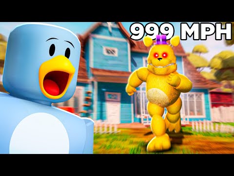 Flucht vor FAST FREDBEAR in Hello Neighbor!