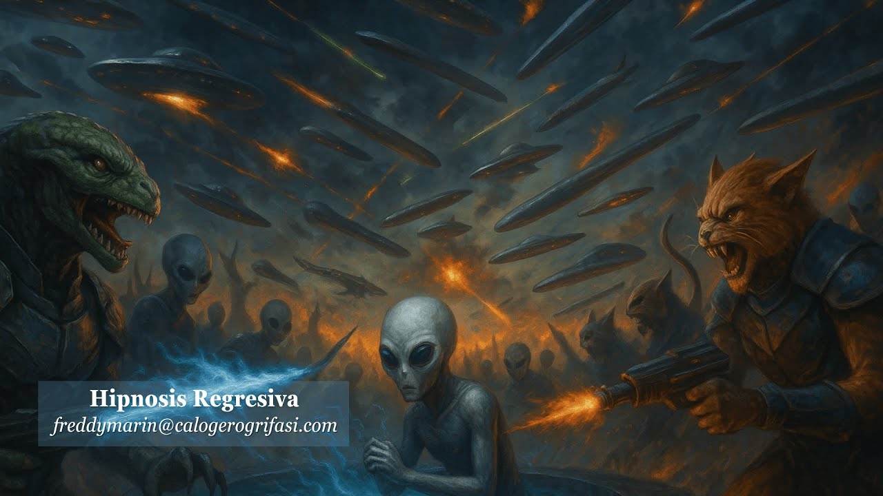 334-Jose, Las guerras de orión, reptilianos colonizadores - Hipnosis Freddy Marin Team Grifasi