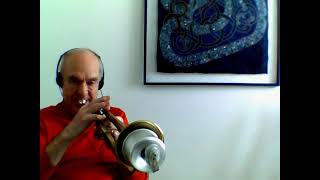 Jamey Aebersold Play A Long Jazz Trumpet Tune!